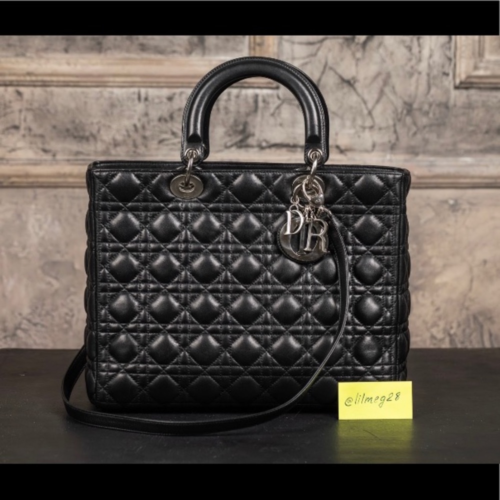 ❌sold❌CHRISTIAN DIOR Cannage Large Lady Dior